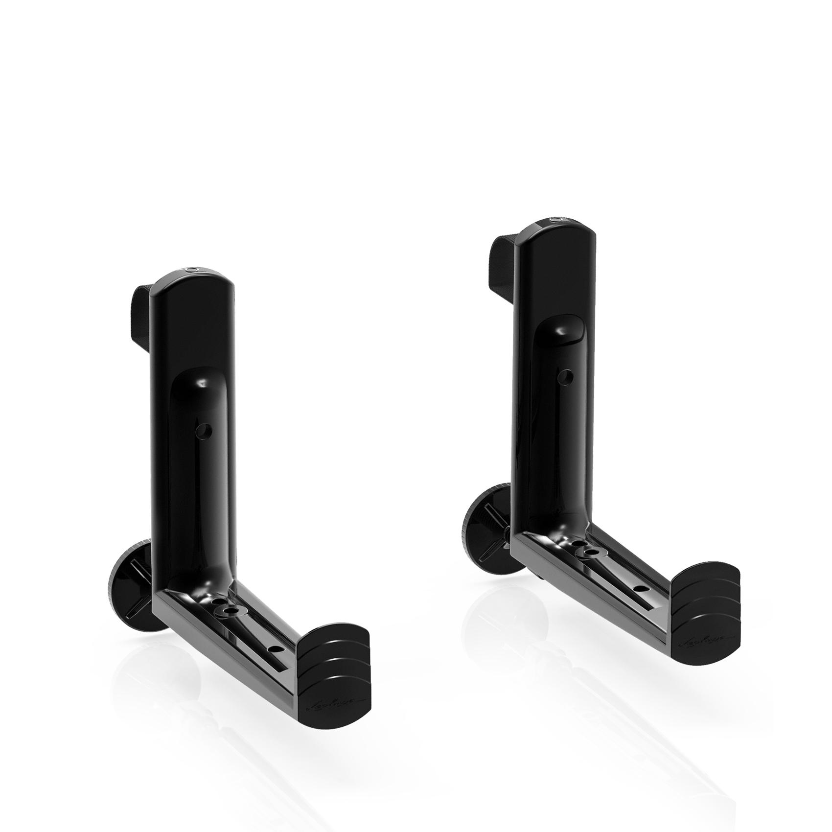 LECHUZA Balcony brackets black (2 pcs)